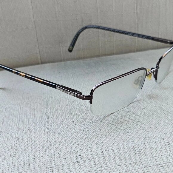 Joseph Abboud Men Glasses Frame Half Rim Eyewear Eyeglasses 53[]18 135 - Picture 2 of 13